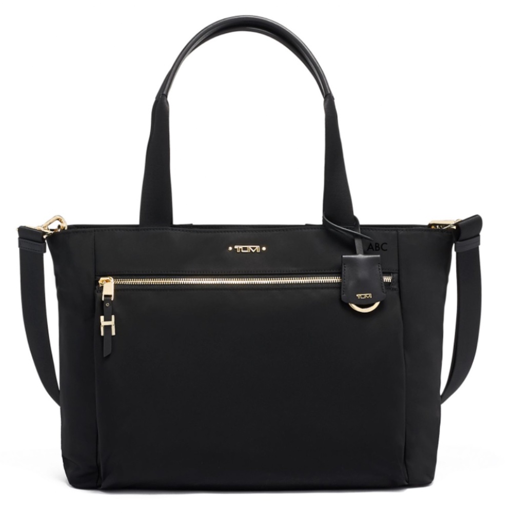 Tumi Black Tote Bag